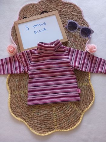 Pull fille 👧 3 mois