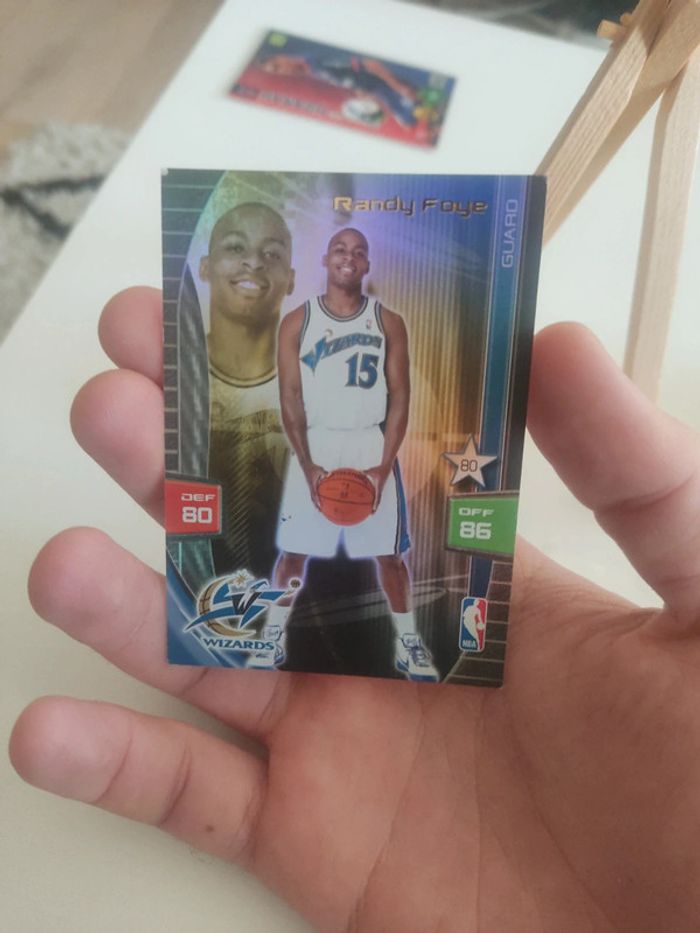 Lot carte nba basketball foil panini trading cards Randy foyer jameer Nelson Orlando Magic wizards - photo numéro 4