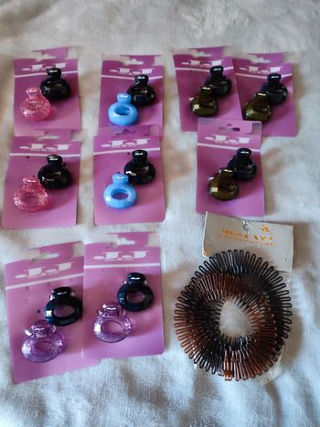 Lot de pinces à cheveux et serres têtes