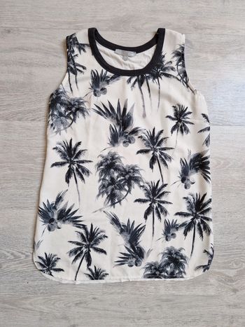 Top débardeur palmiers XS etam
