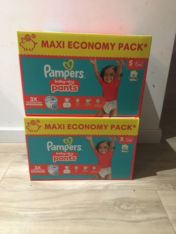 172 couches Pampers baby dry pants taille 5