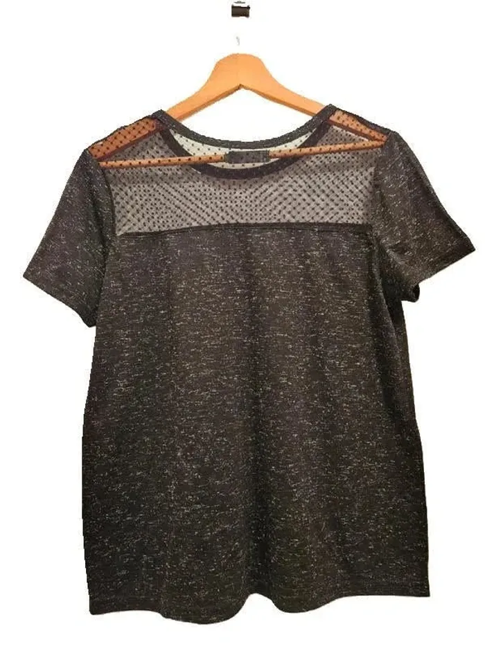 Tee-shirt Noir  Deluxe 38/M - photo numéro 3