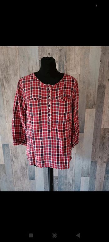 Blouse manches 3/4 caroll 40