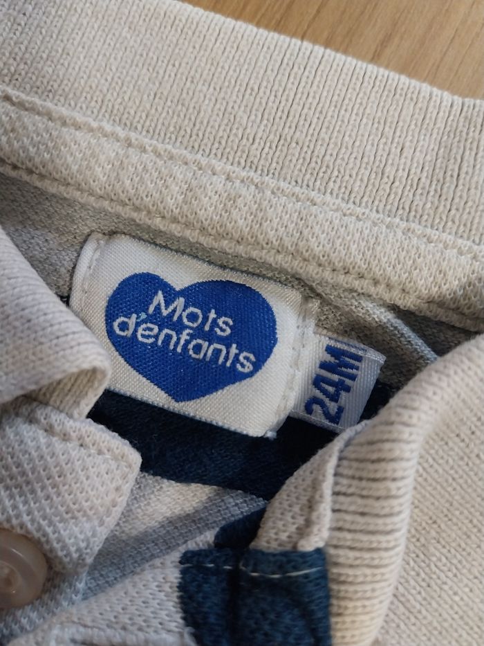 Polo manches longues 2 ans - photo numéro 2