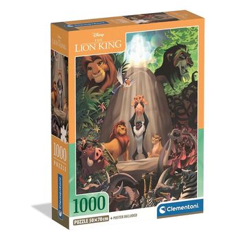 Puzzle 1000 pièces Le Roi Lion - The Lion King - Disney - NEUF