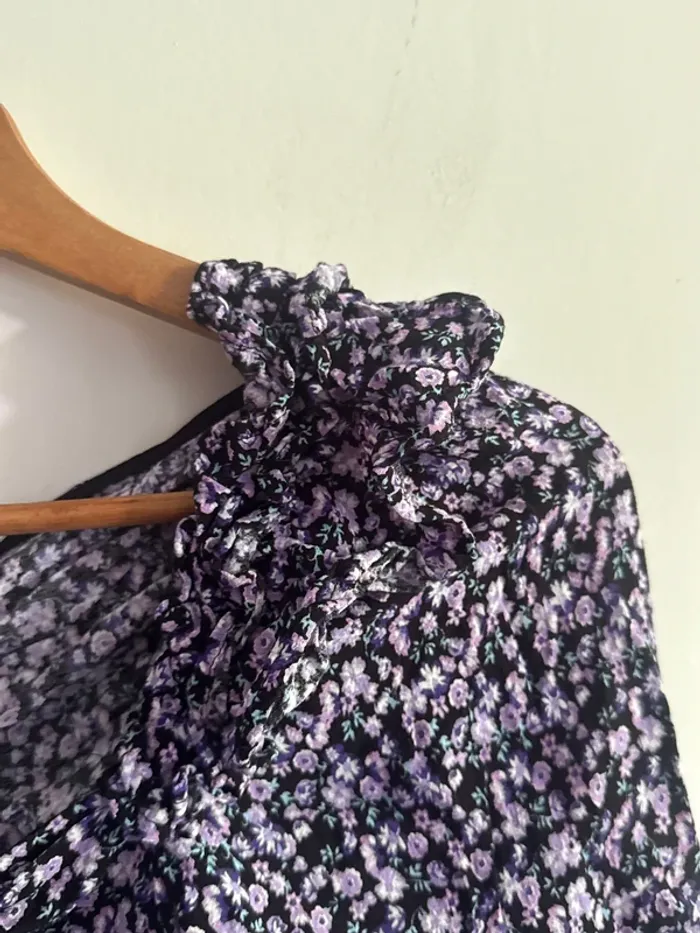 Blouse fleurie Zara – Taille XS - photo numéro 3