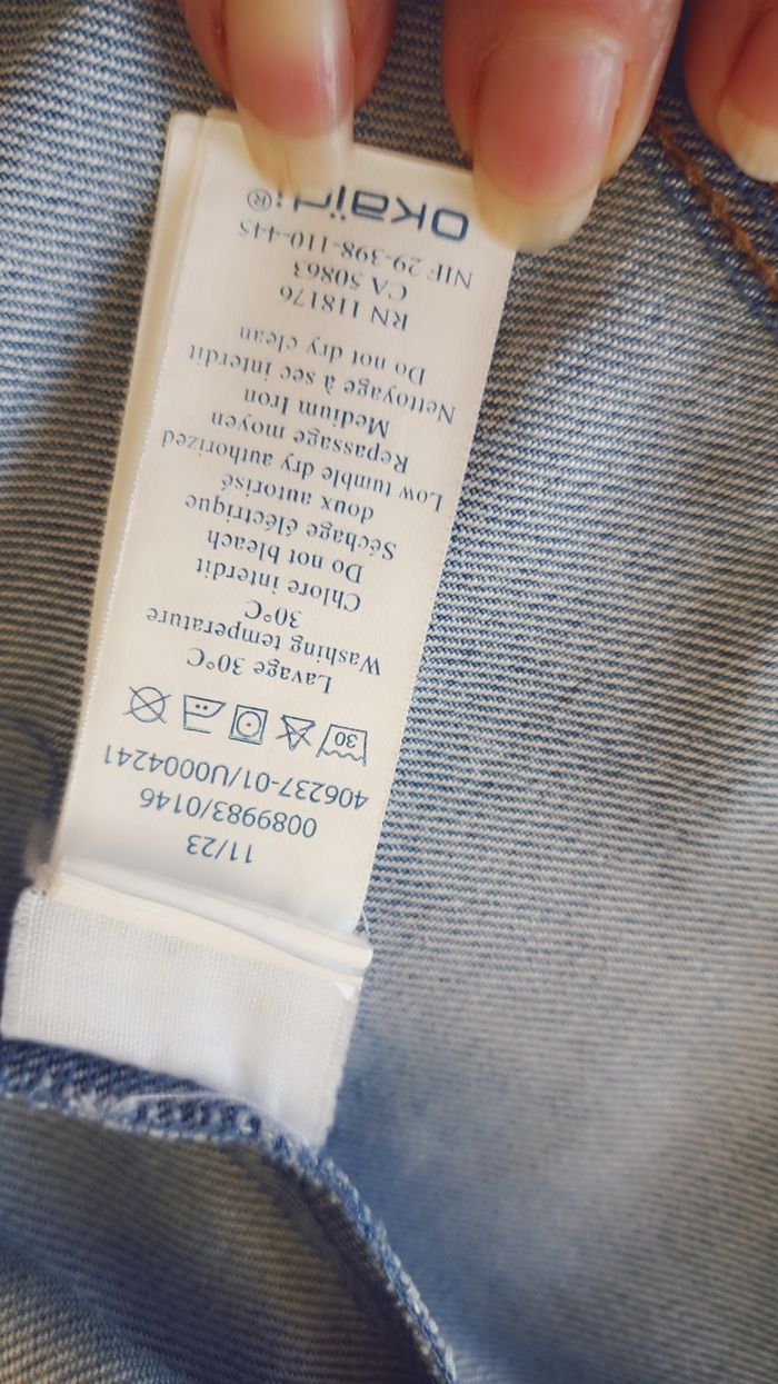 Veste jean - photo numéro 3