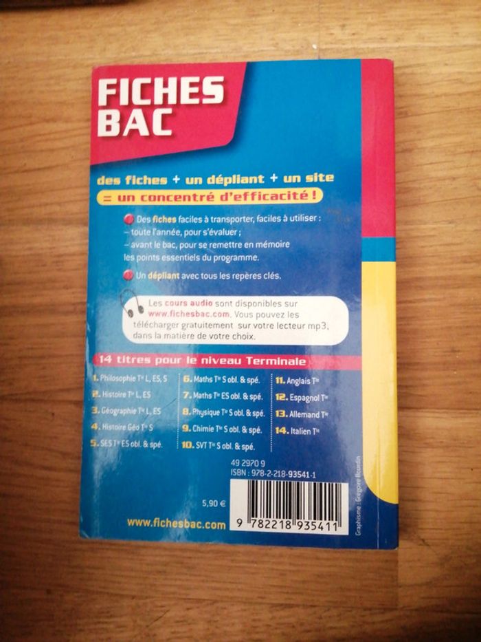 Fiches - anglais - photo numéro 2