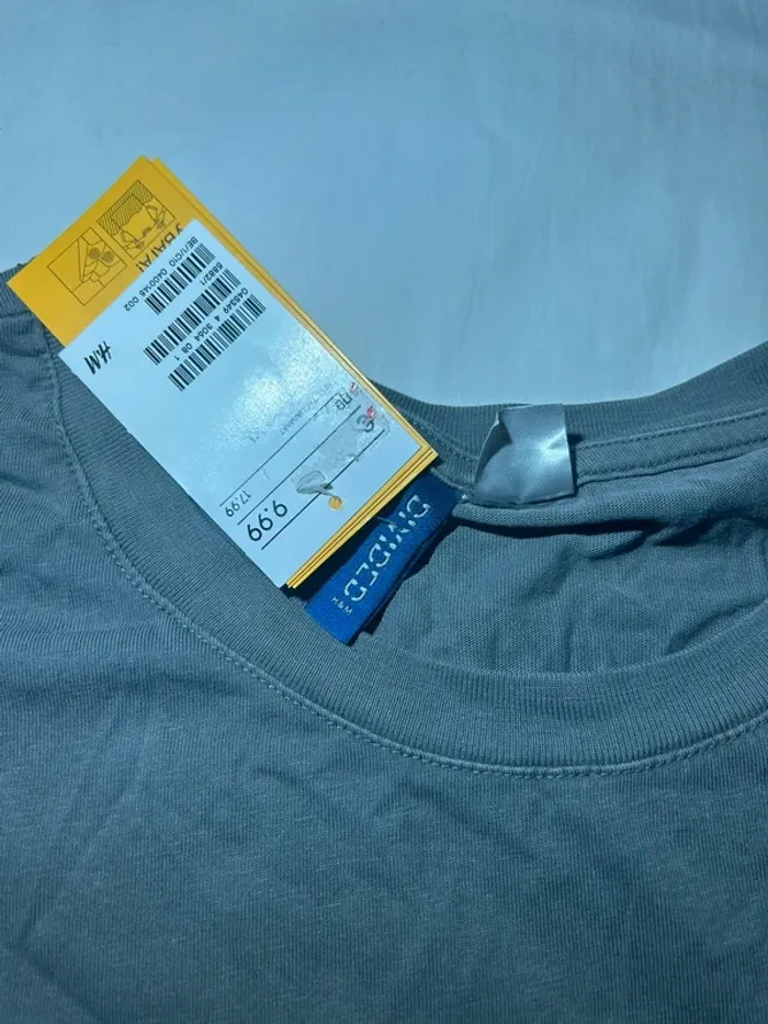 T-shirt gris h&m - photo numéro 6