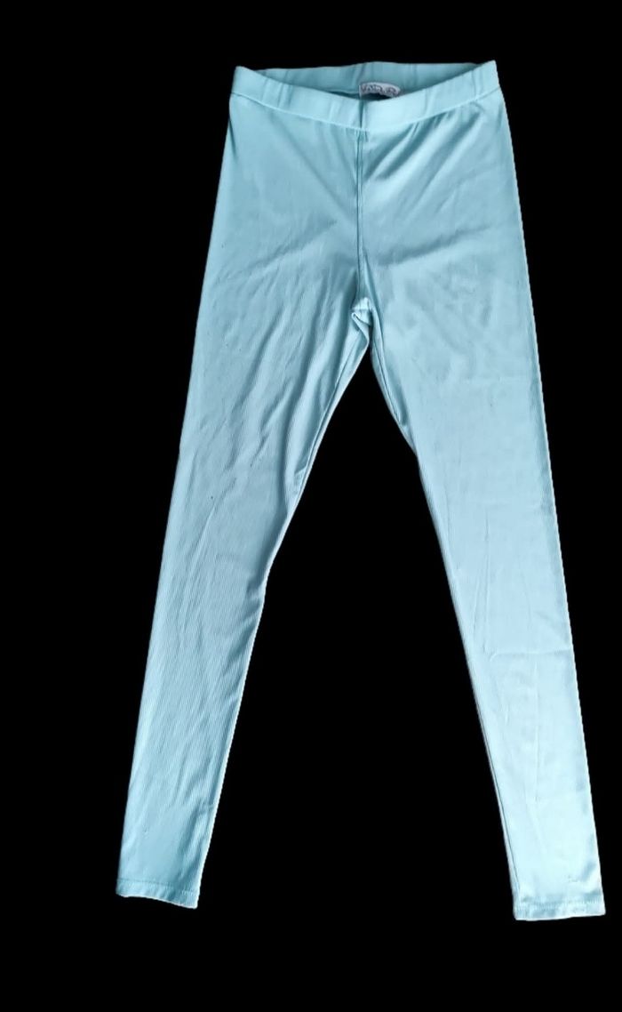 Leggings turquoise femme - photo numéro 2