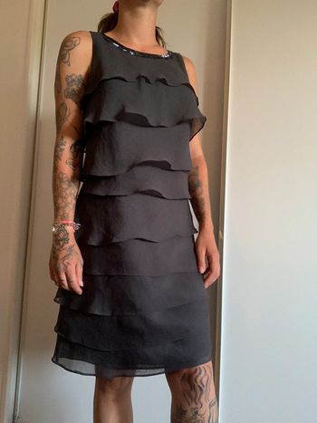 Robe à volants grain de malice taille 38 m