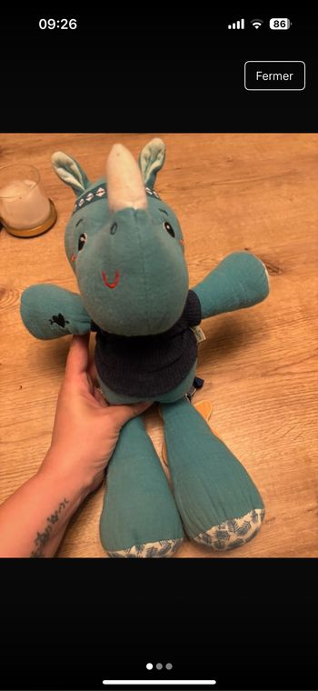 Peluche musicale