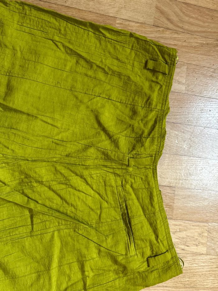Pantalon Zara Vert T XL façon Organza - photo numéro 7