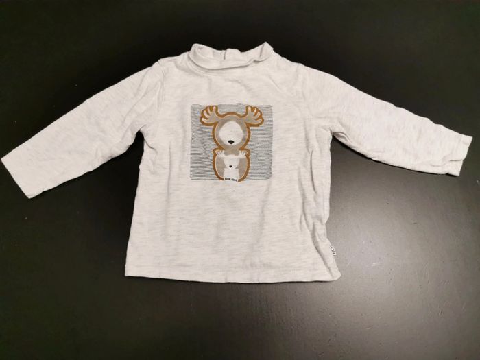 Tee shirt manches longues 12 mois