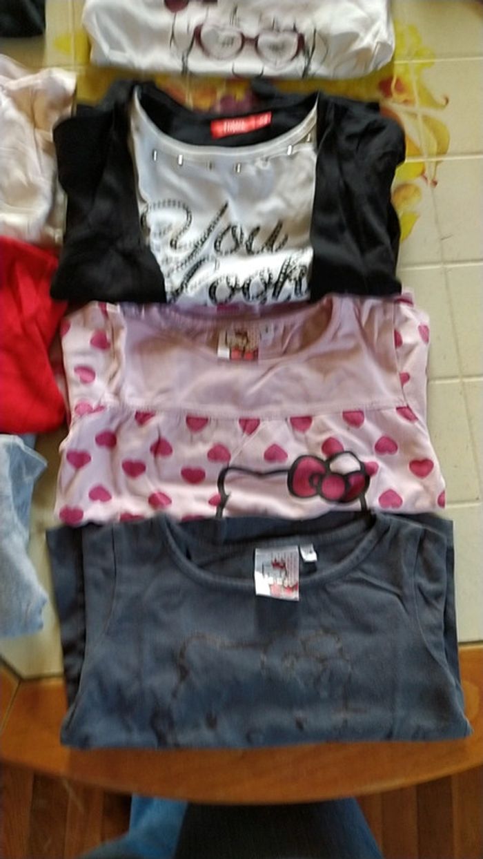 Lot 11 t-shirt ML 3 ans - photo numéro 4