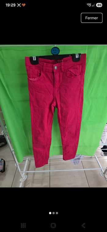 Pantalon fille t 10 ans 
