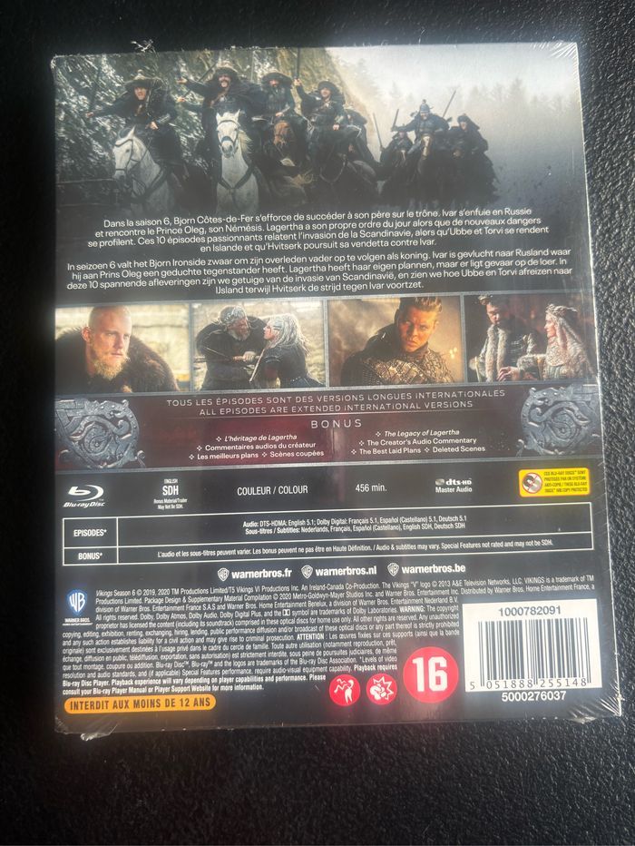 DVD vikings saison 6  blu-ray - photo numéro 2