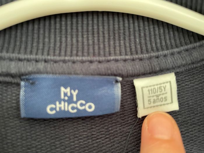 Sweat zippé Chicco « Skate » 5 ans – Excellent état - photo numéro 2