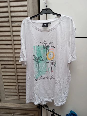 Tee-shirt manche courte Straight Up taille XL (1er) motif