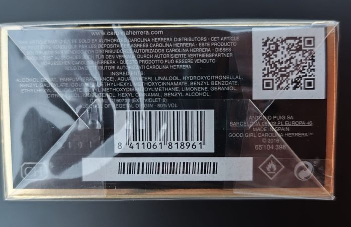 Eau de parfum good girl Caroline Herrera  80 ml neuf - photo numéro 2
