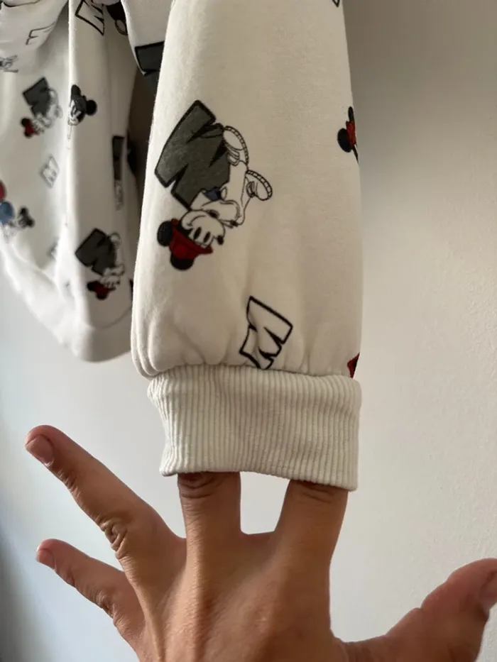 👕 Pull -sweat à capuche - orchestra Disney - Mickey - 4 ans - très bon état - photo numéro 9