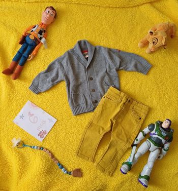 Pantalon + gilet garçon