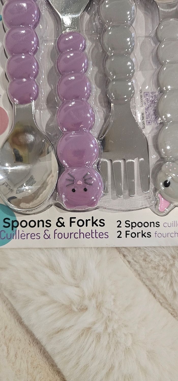 Lot de 4 couverts animalier Melii Neufs - photo numéro 5