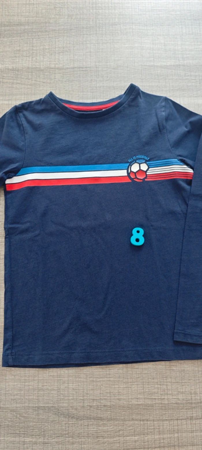 Tee-shirt Okaïdi 8 ans foot