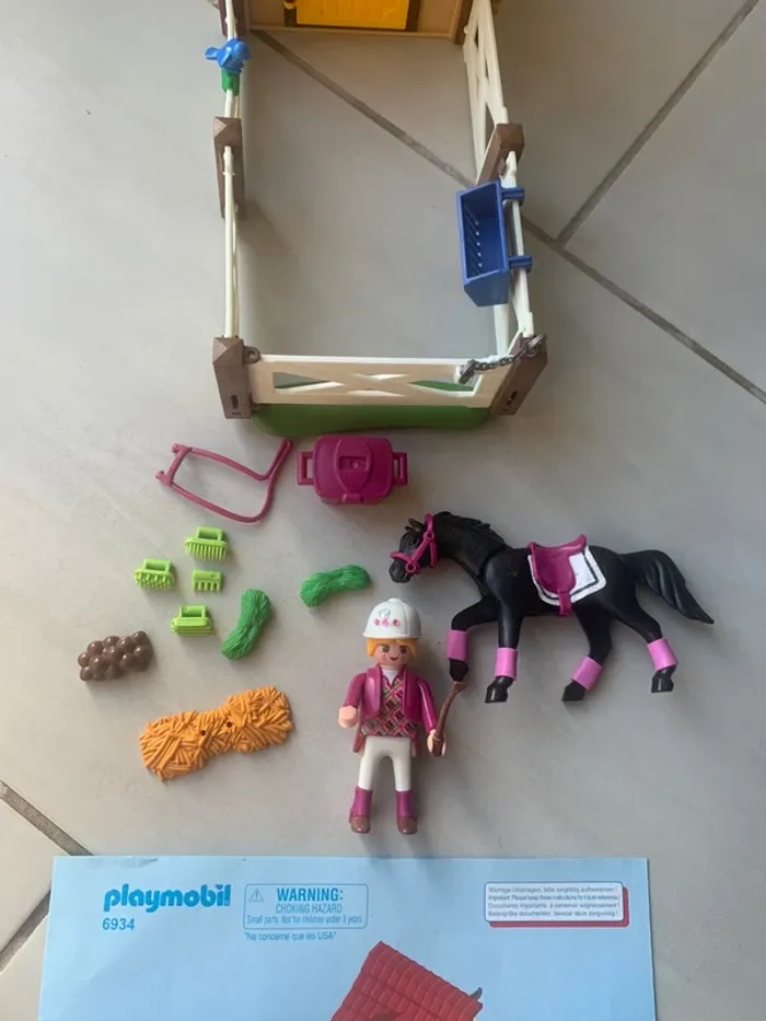 Box cheval playmobil 6934 - photo numéro 5