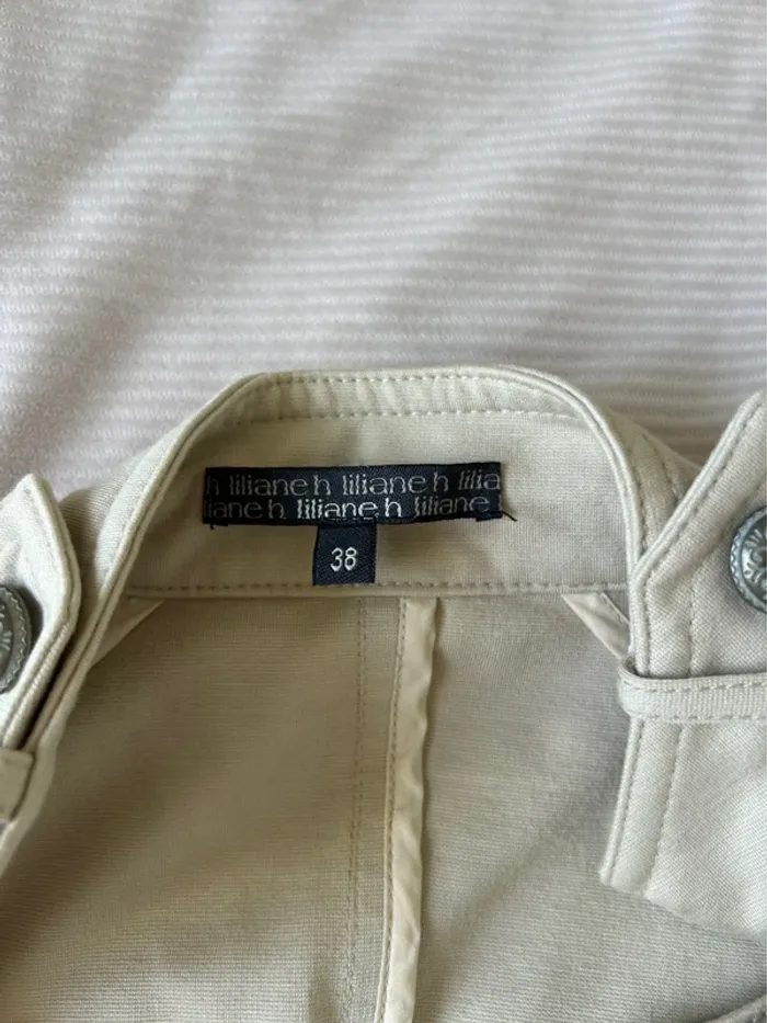 Veste style officier Lilianeh - Taille 38 - photo numéro 4
