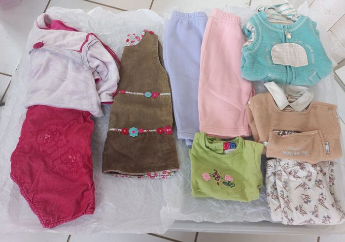 Lot automne hiver fille 6 mois