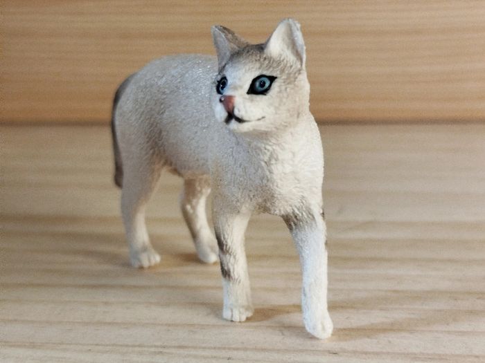 Schleich chat beige vintage Figurine Animal domestique - photo numéro 3