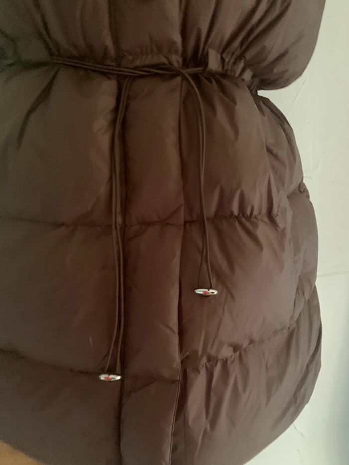 Doudoune longue sans manches longues taille 38 - photo numéro 4