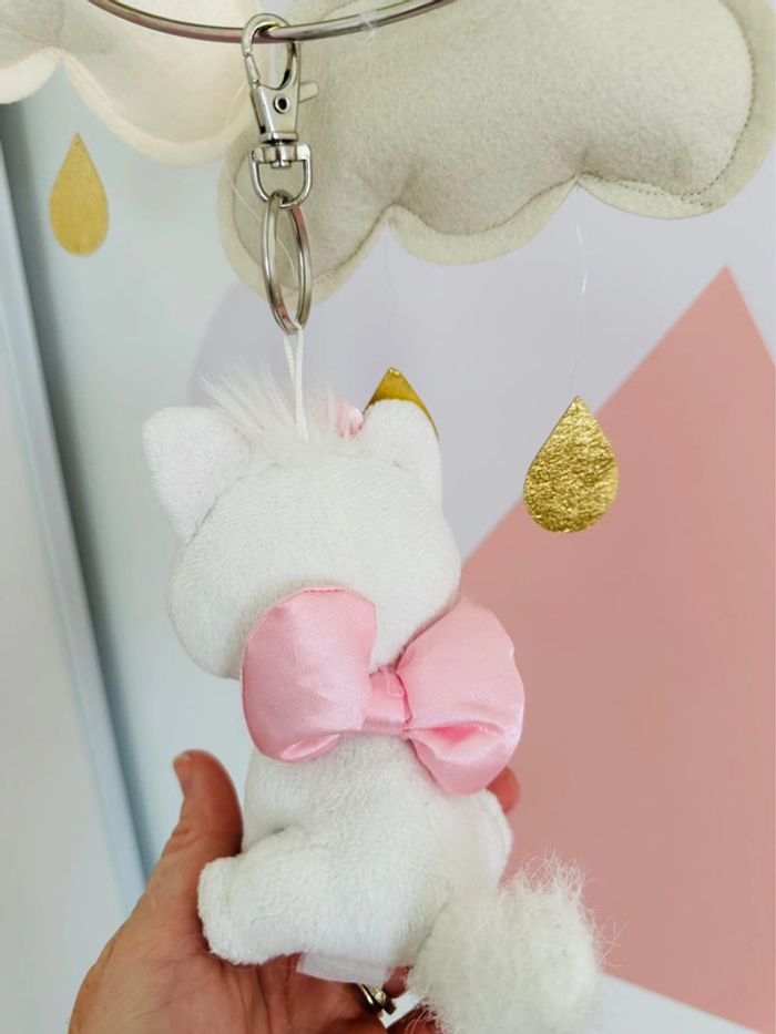 Porte clé peluché Marie Aristochat - photo numéro 2