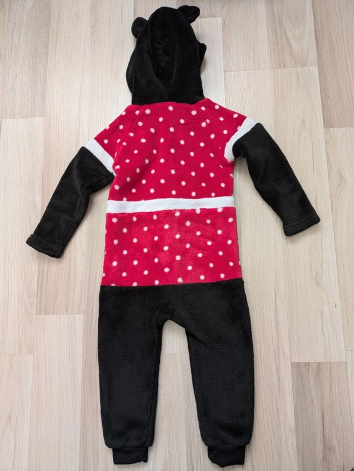 Combinaison sur pyjama Minnie fille 2 ans - photo numéro 5