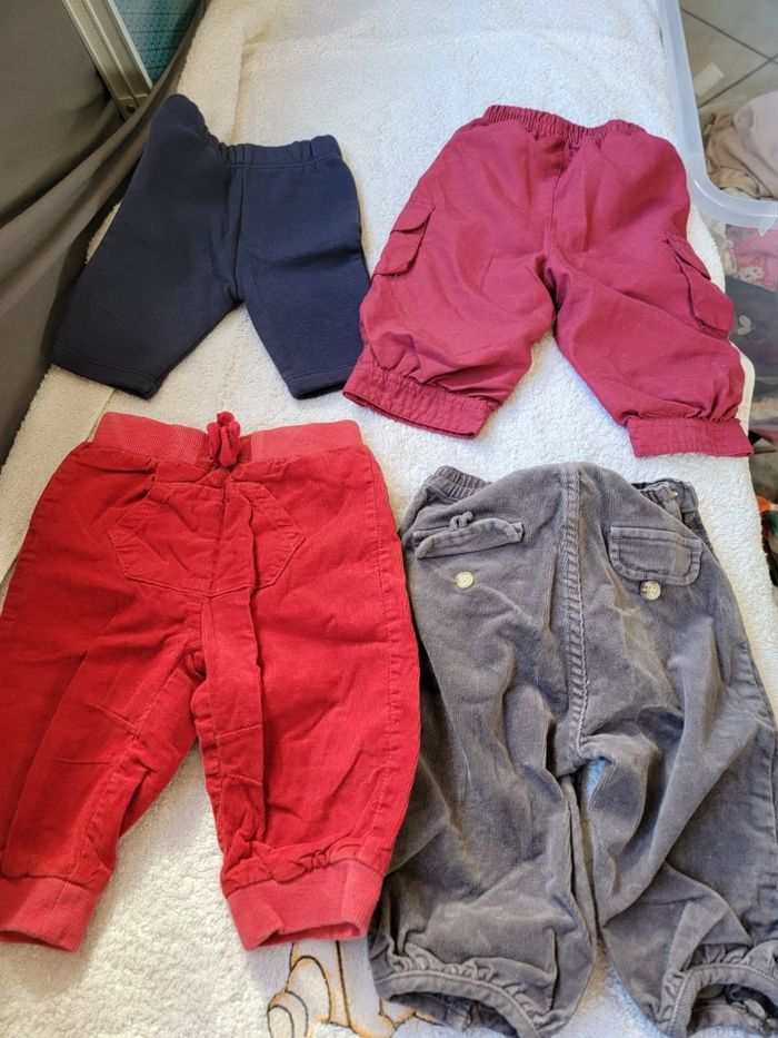 Lot de 8 pantalons 6 mois - photo numéro 3