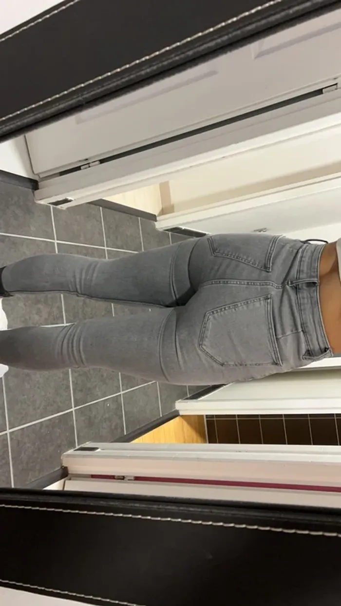 Pantalon gris Zara - photo numéro 3
