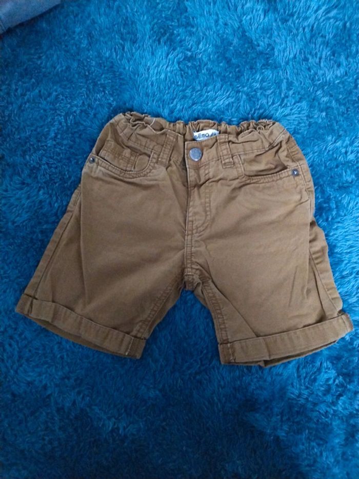 Short Gémo moutardes 6ans