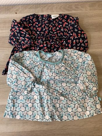 Lot de 2 blouse 3 mois
