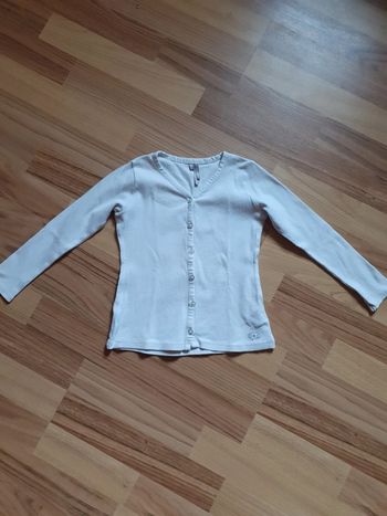 tee shirt gilet orchestra blanc 4 ans
