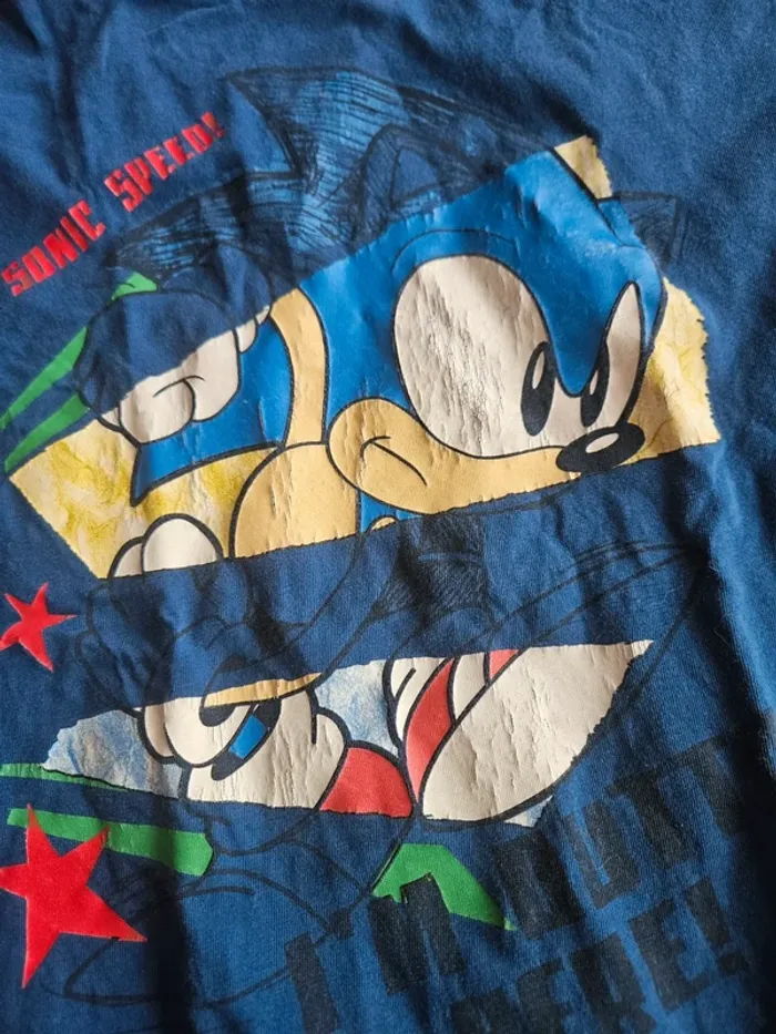 T-shirt Sonic - photo numéro 2