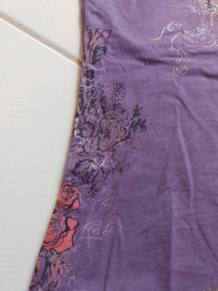 T-shirt femme violet EDC by Esprit - photo numéro 12