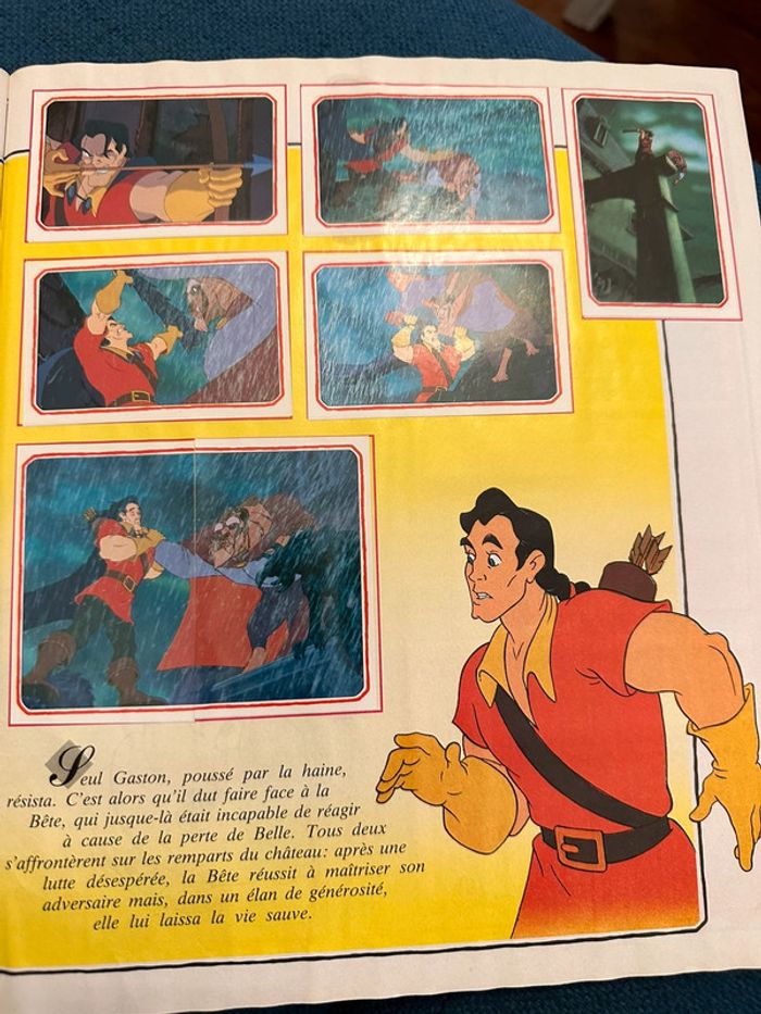 Album Panini complet Disney La Belle et la Bête stickers autocollants collection livre - photo numéro 14