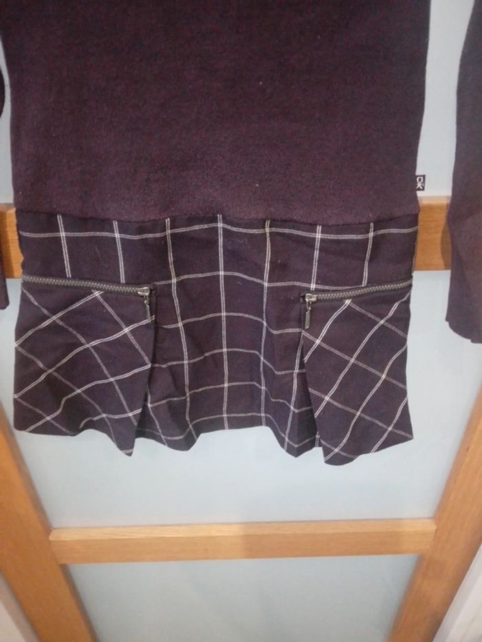 Robe pull manches longues légère - Fille - 8 ans - photo numéro 4