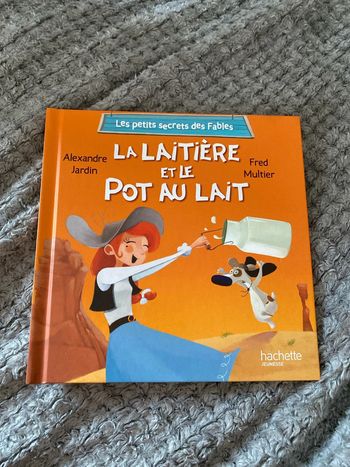 Livre McDo La laitière et le pot au lait