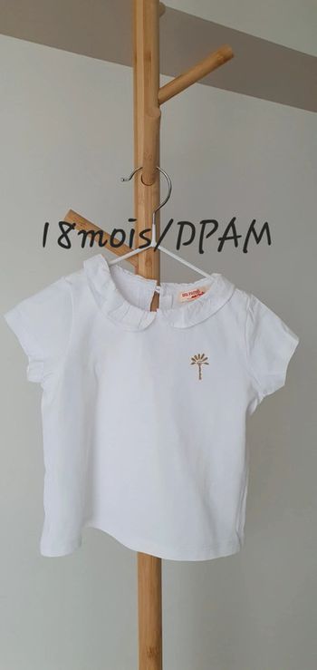 T shirt 18 mois blanc