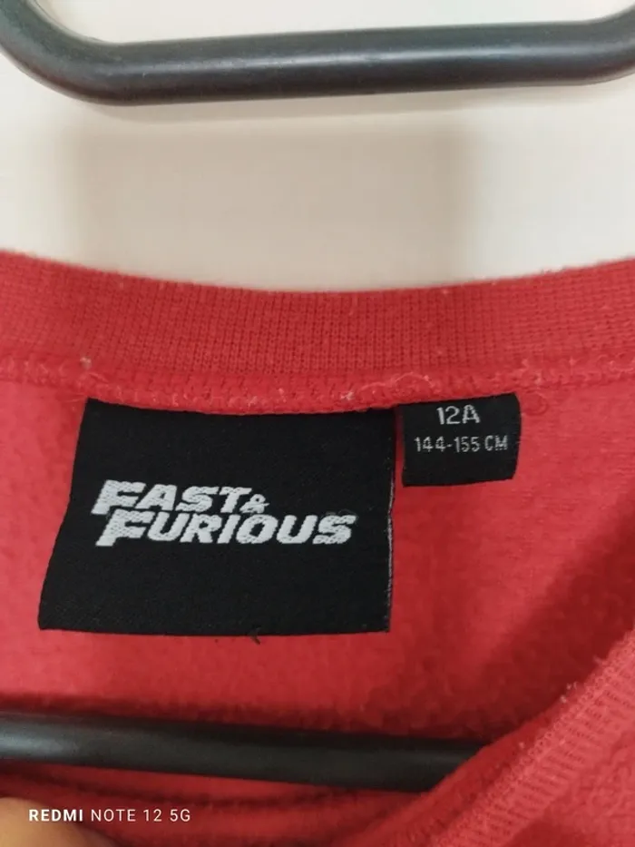 Pyjama Fast & Furious taille 12 ans - photo numéro 4