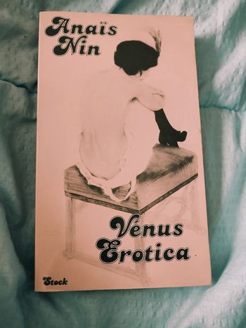 Livre "Vénus Erotica"- Anaïs Nin