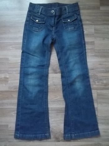 Jean flare poches Okaïdi (1) 8 ans/126 cm