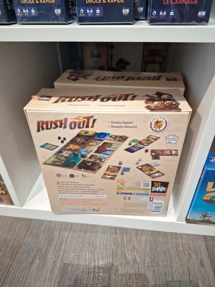 Rush Out! Jeu de société rapidité et coopération – Neuf sous blister - photo numéro 2